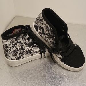 Little toddler girls ankle sneakers